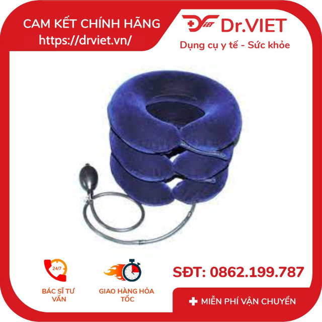 Đai hơi cổ Lucass NC-9 chính hãng hỗ trợ đau mỏi thoát vị cổ-Giúp giảm bớt áp lực của xương sống, đĩa đệm, dây thần kinh