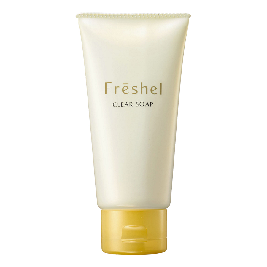 Freshel Clear Soap N Sữa Rửa Mặt Sáng da, Dịu nhẹ (130g)