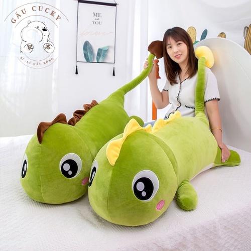 Gấu Bông Khủng Long đuôi tim ️Đầy Đủ Size️ Cao Cấp Êm Mịn 1m8