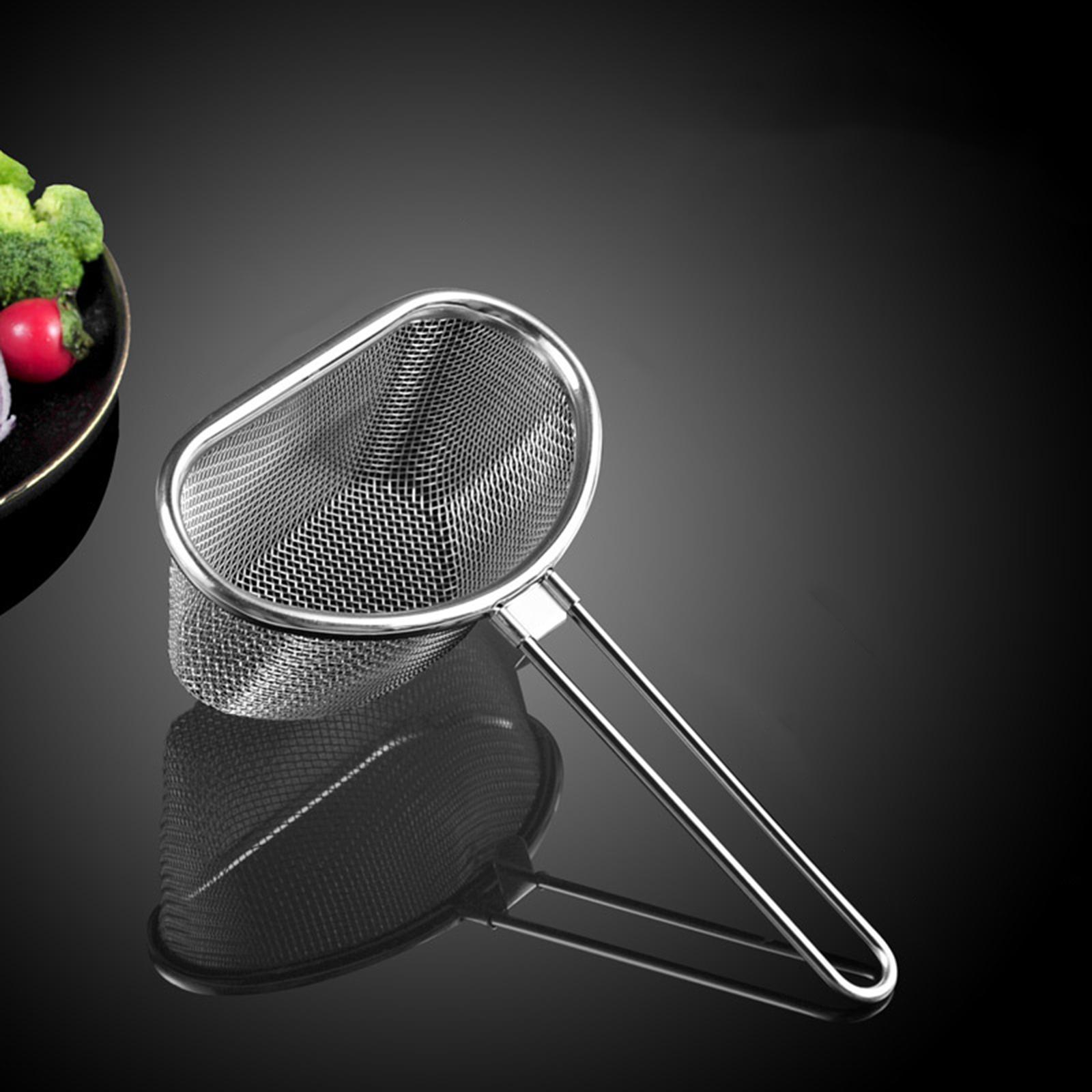Mesh Strainer with Handle Noodle Strainer for home kitchen