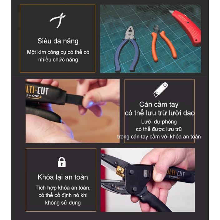Kéo đa chức năng Extra Blades Siêu Bền US