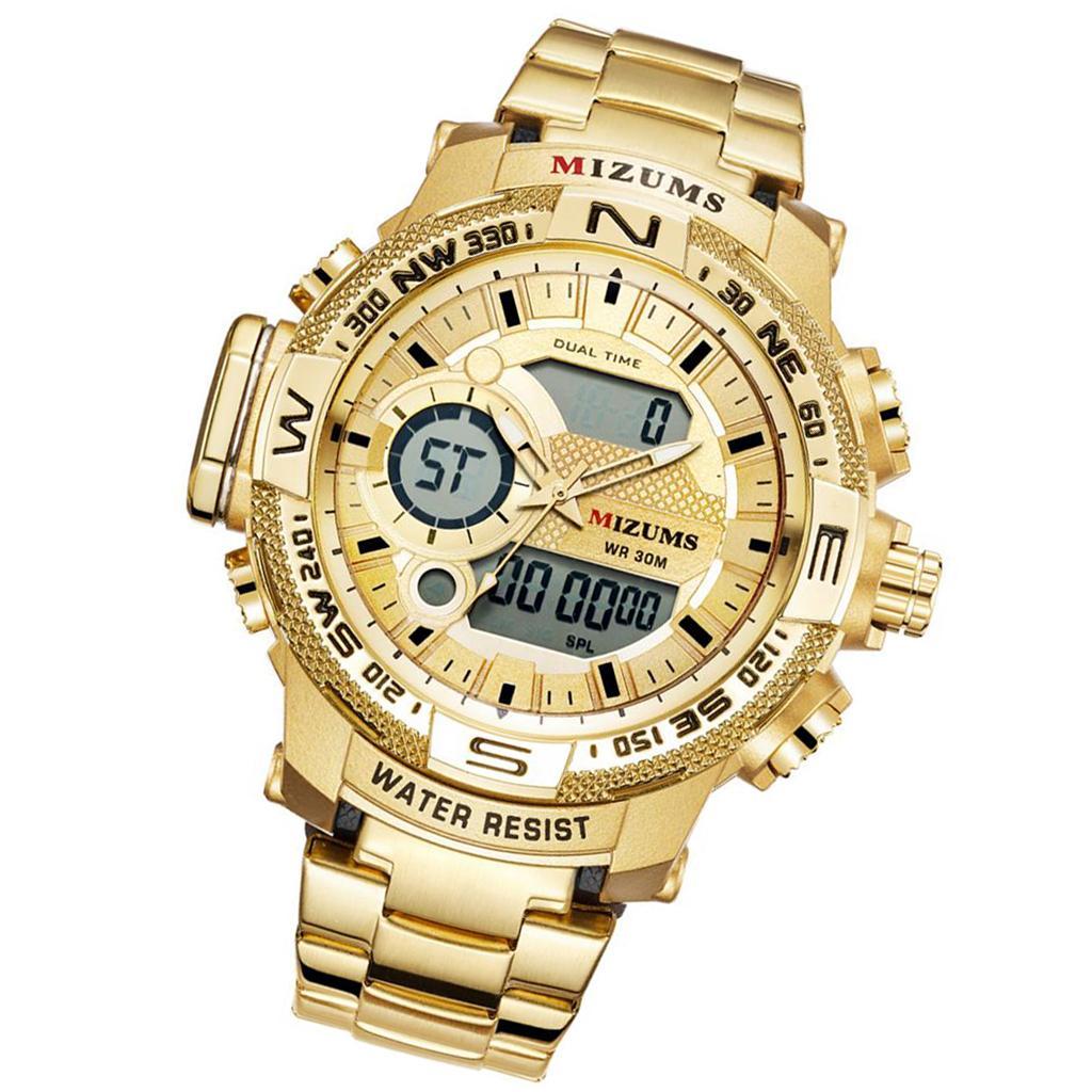 Men Sports Analog  Watch Waterproof Digital Wristwatch