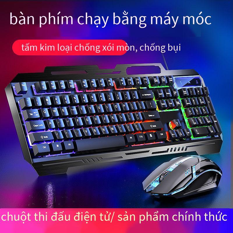 Phong Cách Mới Nhất Bàn Phím Máy Tính Bàn Phím Chuột Điện Thi Đấu Phát Sáng Người Thao Túng Trò Chơi Máy Tính Để Bàn Máy Tính Xách Tay Bàn Phím USB