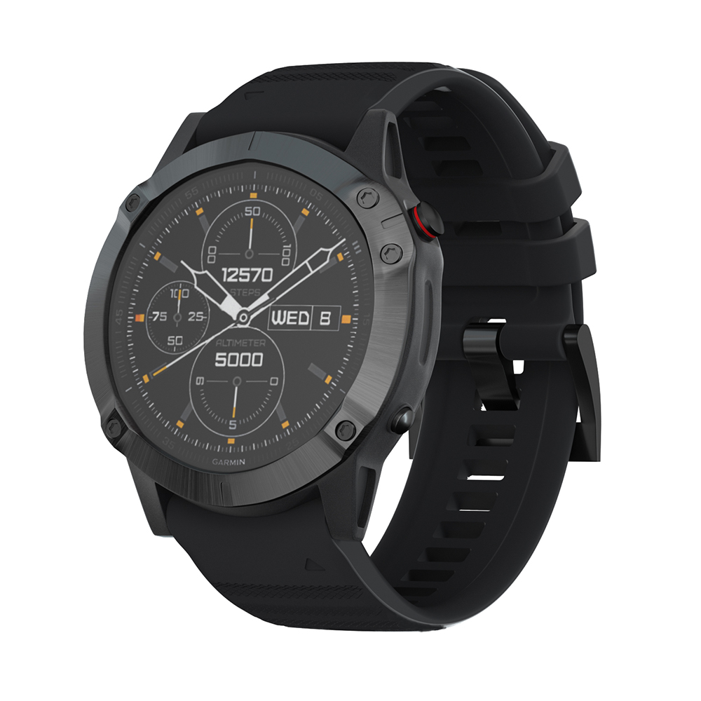 Dây Cao Su cho Garmin Epix Pro 42mm/Fenix 8s/7s/6s/5s (20mm) &amp; Garmin Epix Pro 47mm/Fenix 8/7/6/5/935/945 (22mm) &amp; Garmin Epix Pro 51mm/Fenix 8X/7X/6X/5X (26mm) - Hàng Chính Hãng