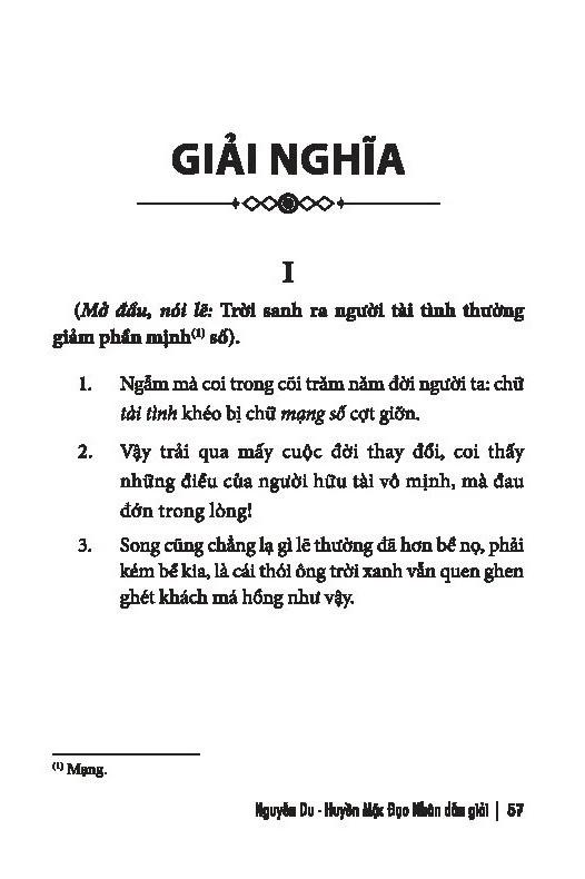 Dẫn Giải Truyện Kim Vân Kiều