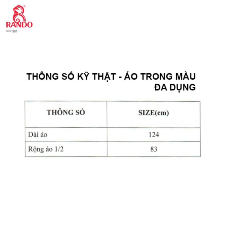 Áo Mưa RANDO Cao Cấp Thời Trang Chính Hãng Dành Cho 1 Người Tiện Lợi Trùm Đầu Bít Nhựa Siêu NhẹTrong Suốt Sỉ DDTRON