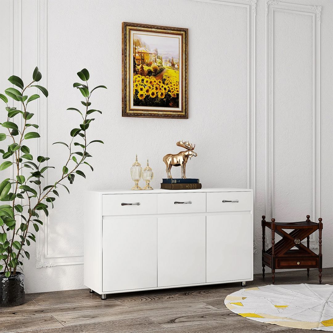 Bàn sảnh ra vào gỗ hiện đại SMLIFE Cheduba