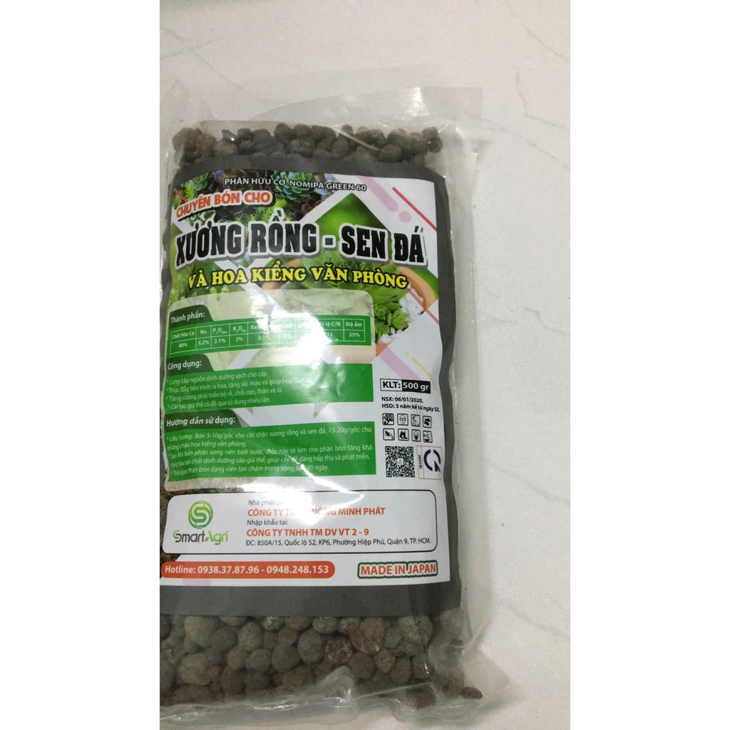 Chuyên bón cho xương rồng sen đá hoa kiểng văn phòng gói 500gr