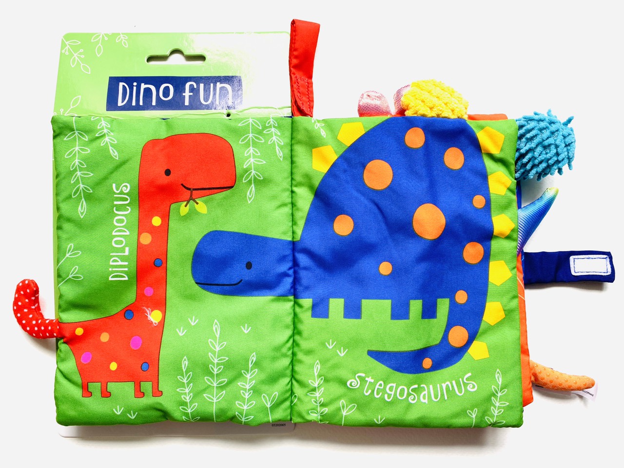 Dino Fun Cloth Book - Sách Vải Chủ Đề Về Khủng Long Vui Vẻ