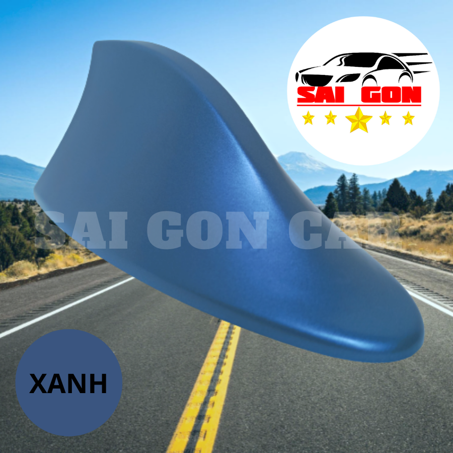 Ăng ten vây cá ô tô, kiểu ang ten vây cá mập thêm phần sang trọng cho xế hộp của bạn, có đầy đủ màu sắc theo xe.