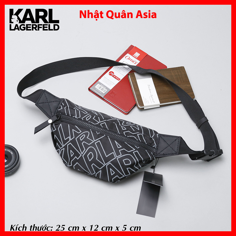 Túi Bao Tử Karl Lagerfeld AMOUR NYLON BELT BAG - Nhật Quân Asia nhatquanasia