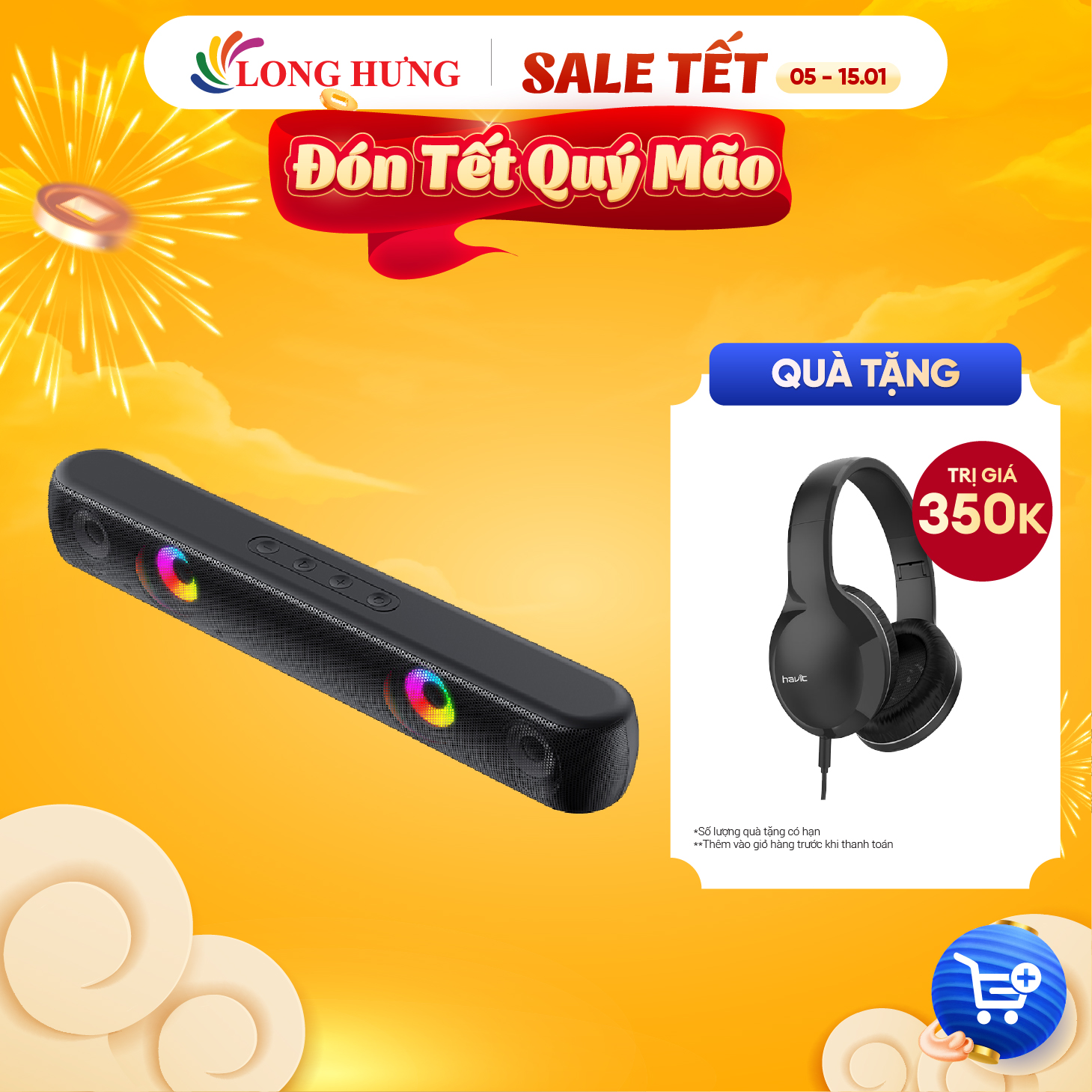 Loa Bluetooth Havit SK854BT - Hàng chính hãng