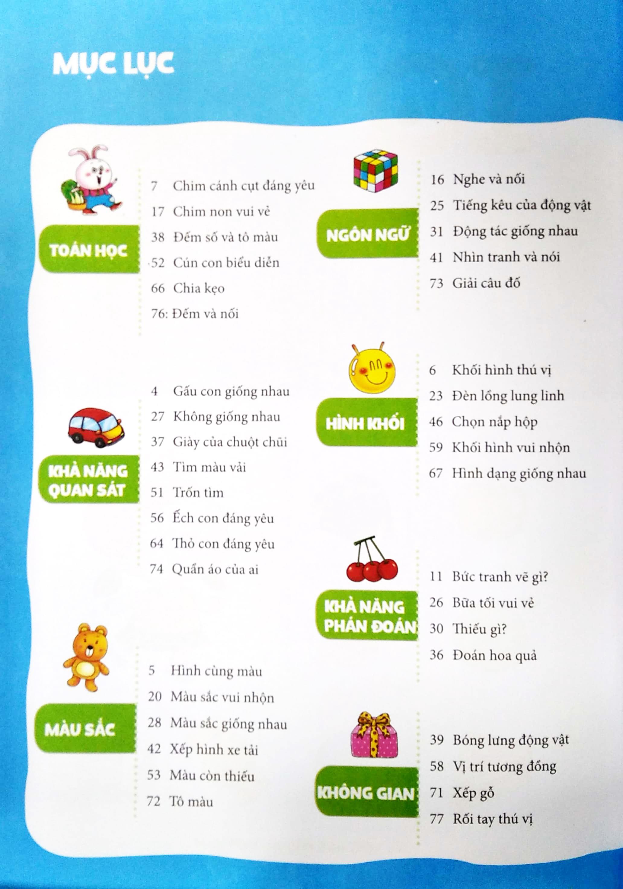 IQ Thiên Tài Phát Triển Tư Duy Não Bộ 1 - 2 Tuổi
