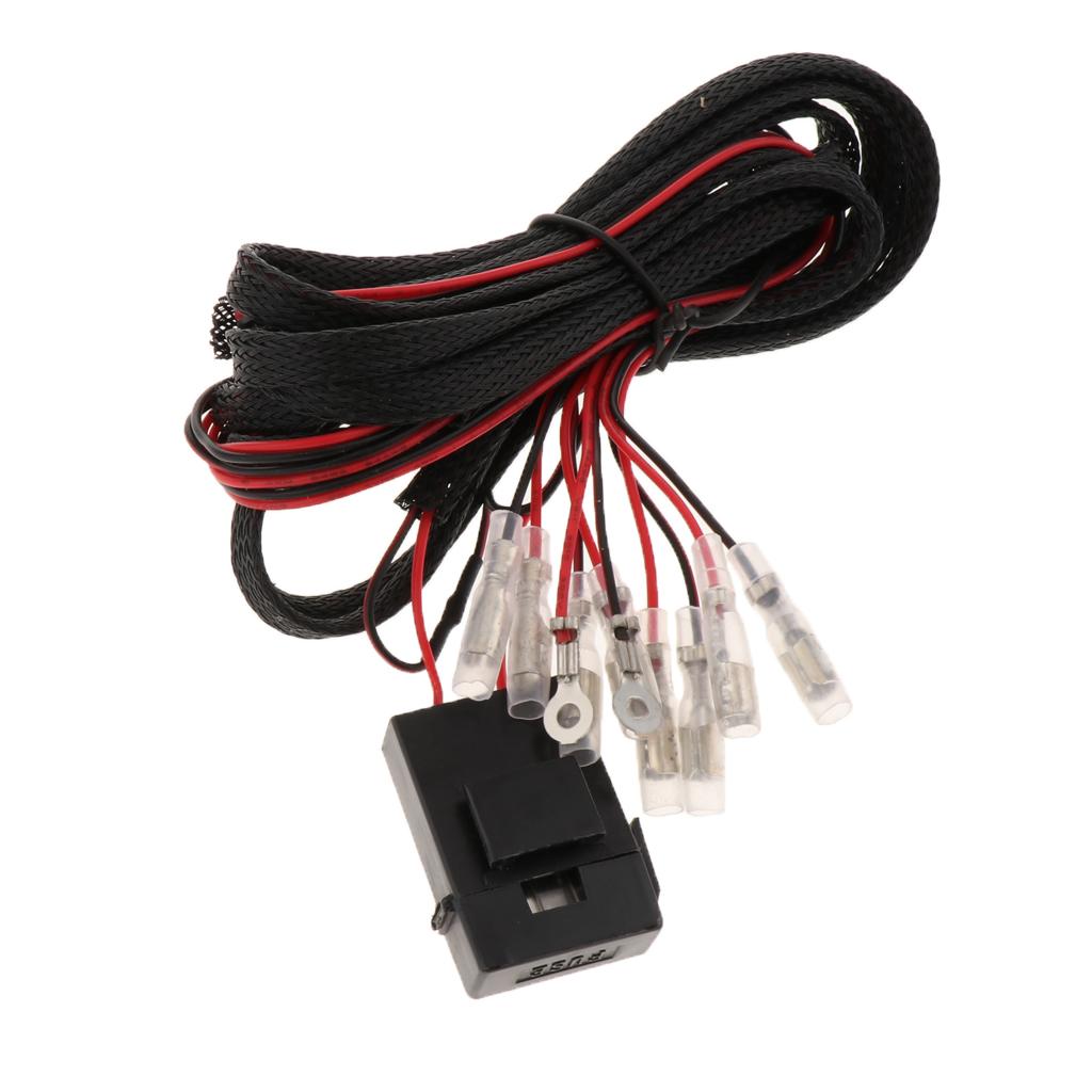 Angel Eyes Halo Rings LED or CCFL Wiring Harness Kit with  Fade-Off