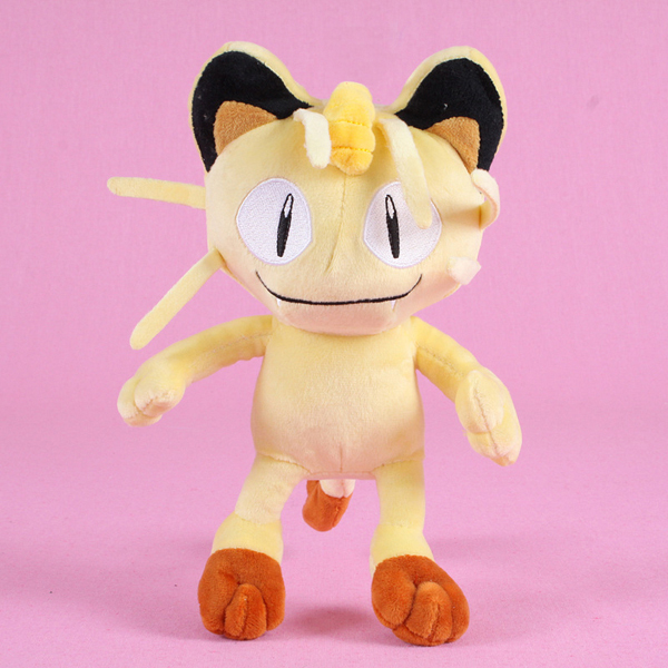 Gấu Bông Pokemon Mèo Meowth Lém Lĩnh (25 Cm) Gb126 (Tặng 1 Đèn Led 8 Bóng Siêu Sáng Cắm Cổng Usb)