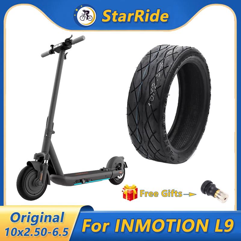 Lốp không săm nguyên bản cho inmotion l9 có thể gập lại xe tay ga di động có thể gập lại lốp xe 10x2.50-6.5 Bộ phận thay thế màu: 1 chiếc lốp ban đầu