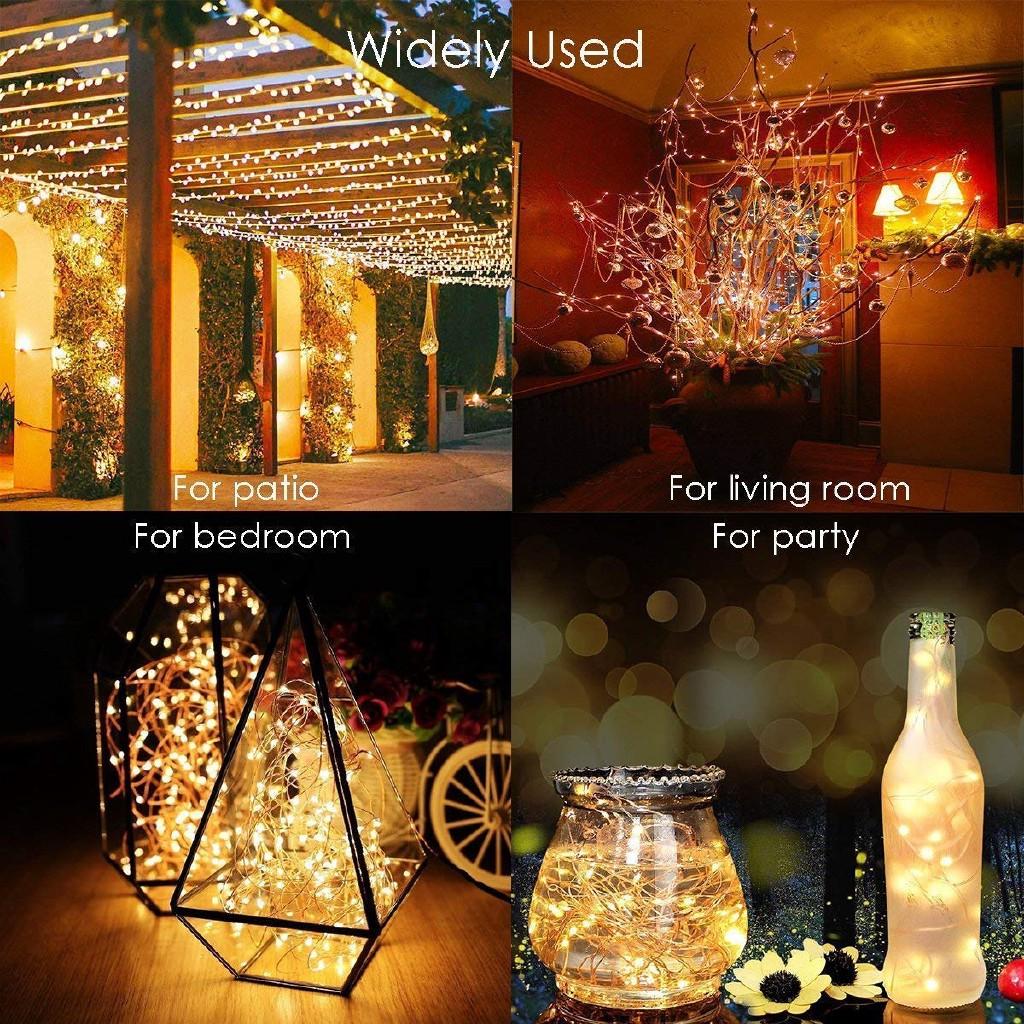 Dây đèn Led bằng đồng 2M 3M 5M 10M chống nước trang trí phòng ngủ