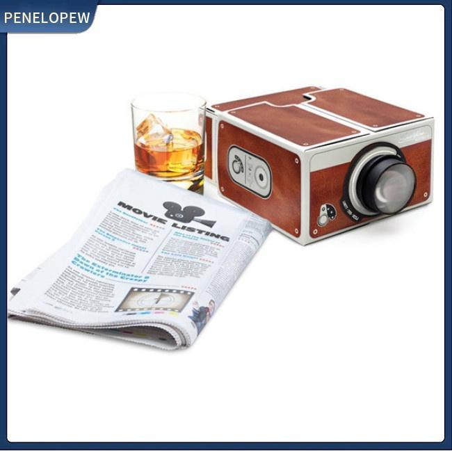 Máy Chiếu 3D Mini DIY Có Thể Điều Chỉnh Cho Điện Thoại Di Động