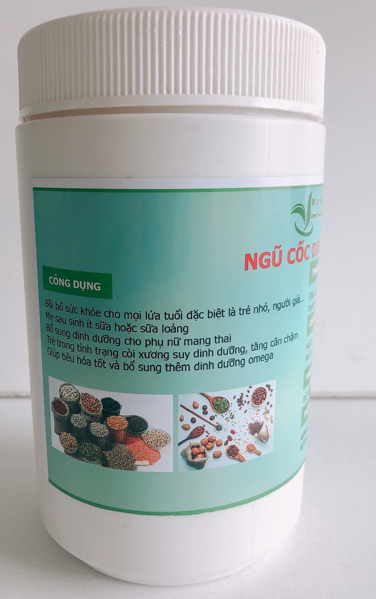 Ngũ Cốc Dinh Dưỡng - Ngũ Cốc Lợi Sữa - Sản phẩm an toàn phù hợp với mọi người - Hủ 500gr