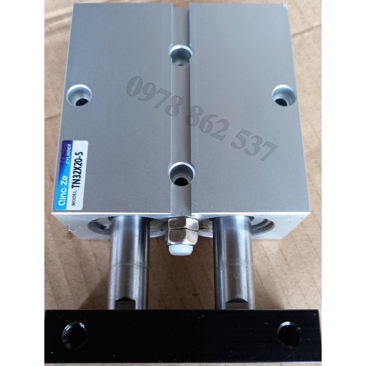 Xi lanh khí nén 2 ty TN 32x20