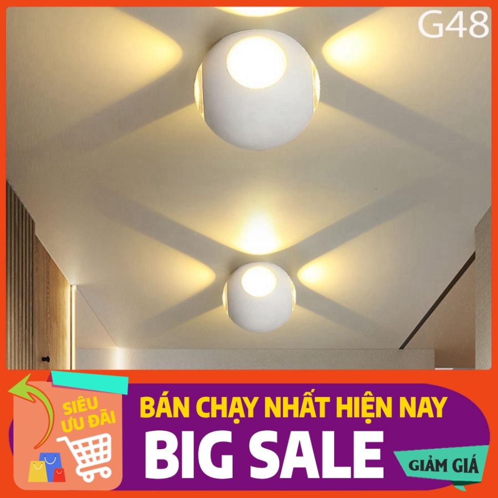 Đèn trang trí hắt tường 4 chiều - 12w chống nước G48