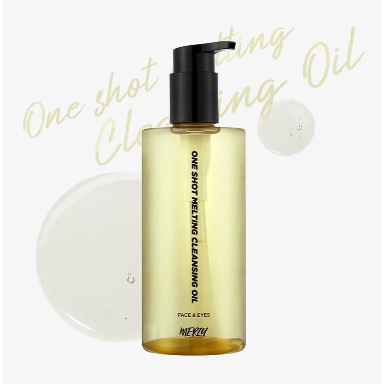 Dầu Tẩy Trang Làm Sạch Sâu Lỗ Chân Lông, Dịu Nhẹ Merzy One Shot Melting Cleansing Oil 300ml