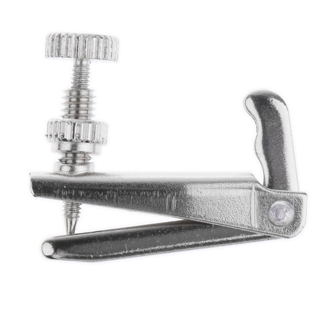 1pc Metal Violin Fine Tuner Adjuster for 4/4 4/3 1/2 Scale Violin Parts