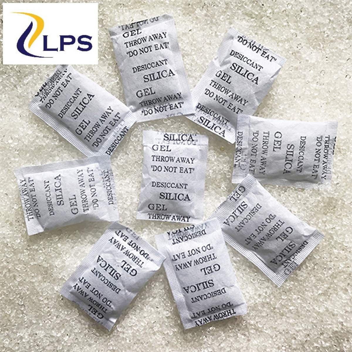 Túi hút ẩm loại 3gram, đóng gói 1kg, thương hiệu SECCO - Hàng chính hãng