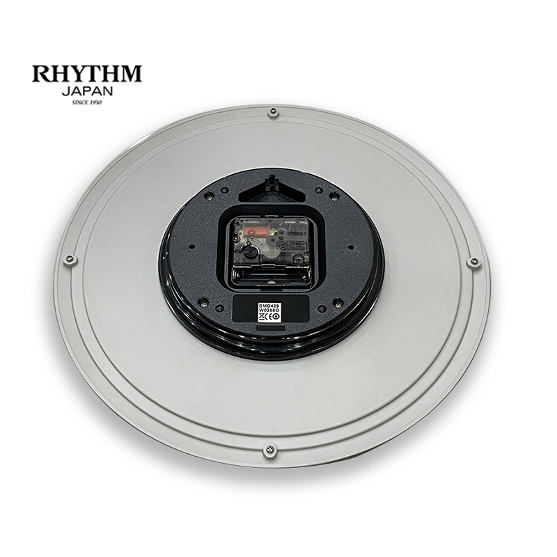 Đồng hồ Rhythm CMG429NR19 Kt 30.6 x 4.0cm, 615g Vỏ nhựa. Dùng Pin.