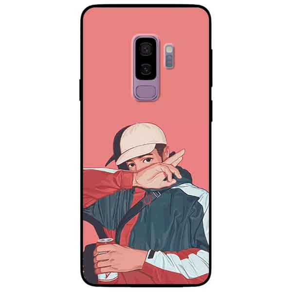 Ốp lưng in cho Samsung S9 Plus Mẫu Chàng Trai Áo Khoác