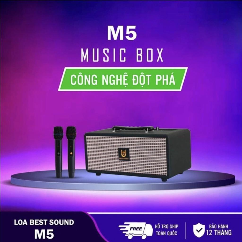 Loa di động cao cấp chính hãng Best Sound M6 Musicbox (Hàng nhập khẩu, 2022)