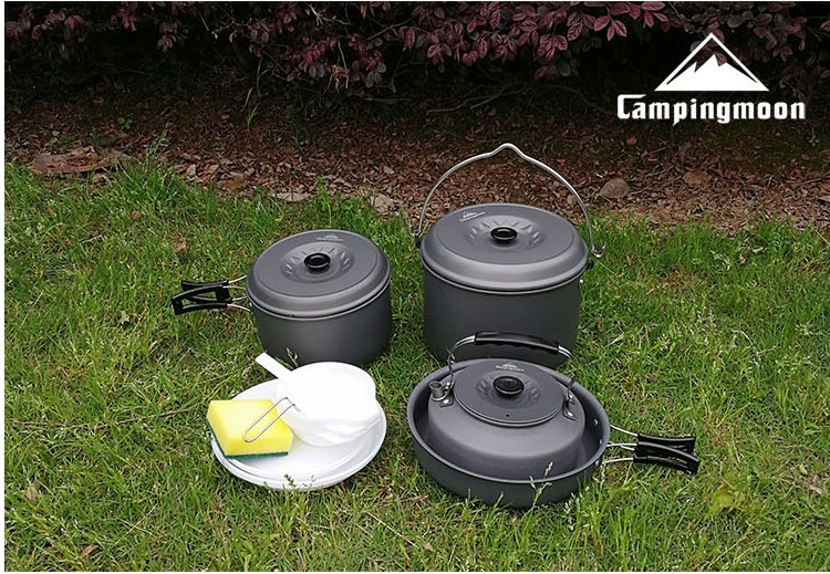 Bộ nồi nhôm dã ngoại Campingmoon MC-700