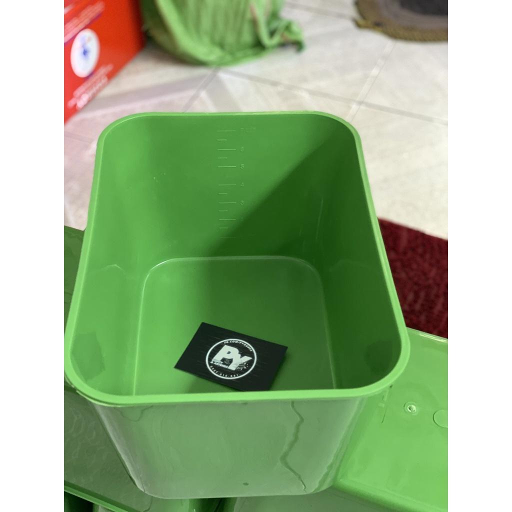 Khay Xanh Dương 7 lít kích thước 30x22x16 đủ màu, nuôi cá, trồng rau, đựng đồ tiện lợi