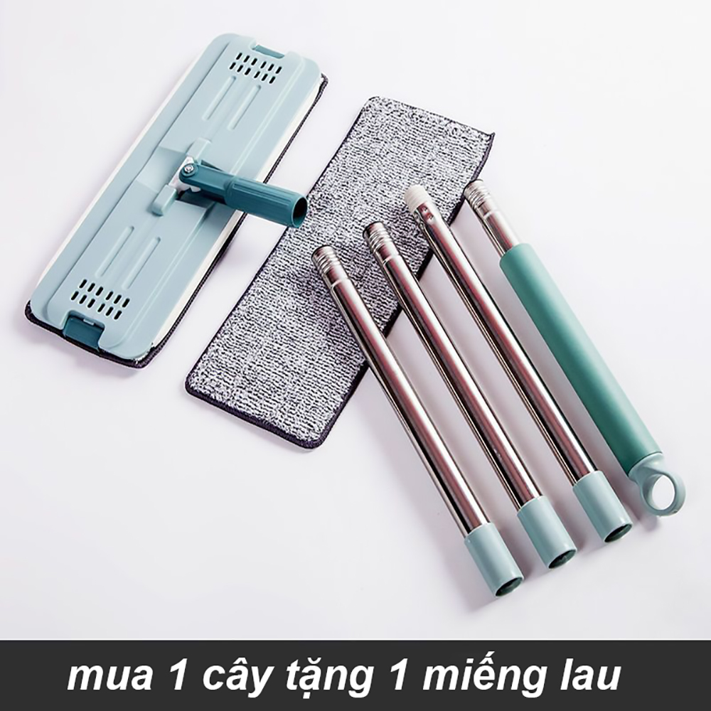 Cây lau nhà thông minh tặng kèm 1 miếng lau