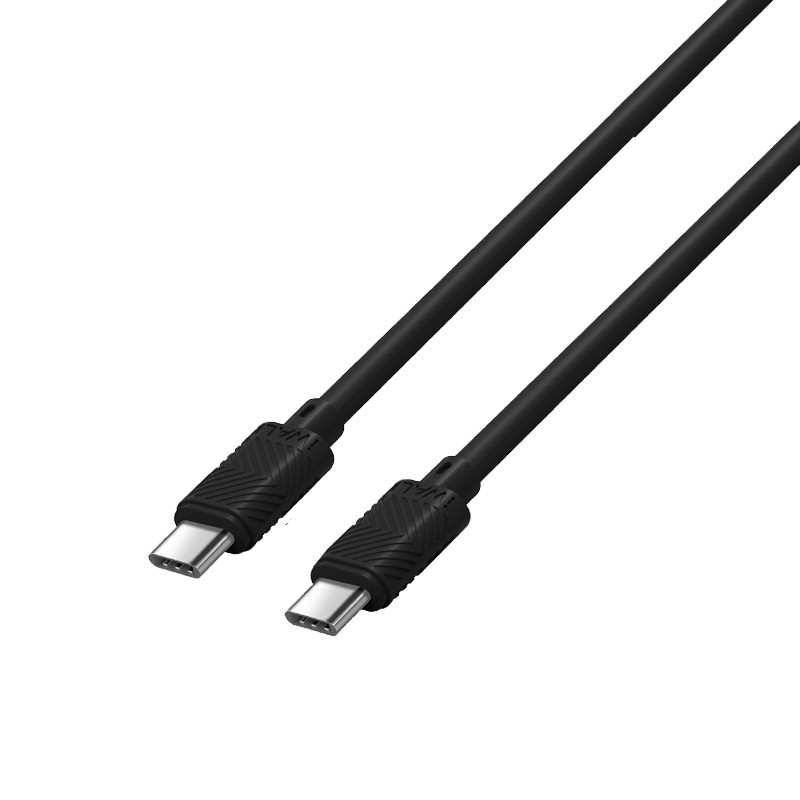 Dây cáp sạc USB Type-C Ra USB Type-C 2.1A iWALK Scorpion Edge 1.2m - CST021CC (Đen) - Hàng nhập khẩu