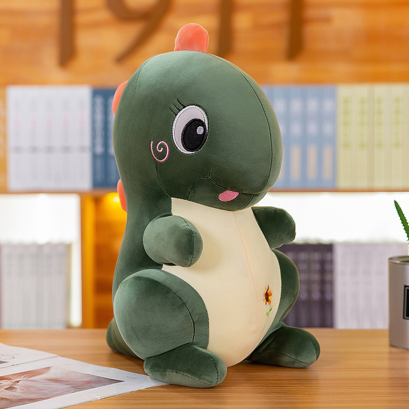 Gấu bông khủng long Baby ngồi siêu dễ thương mềm mịn (25cm---&gt;50cm) vải miniso 4 chiều cao cấp êm ái, hàng xịn loại 1 an toàn cho trẻ nhỏ