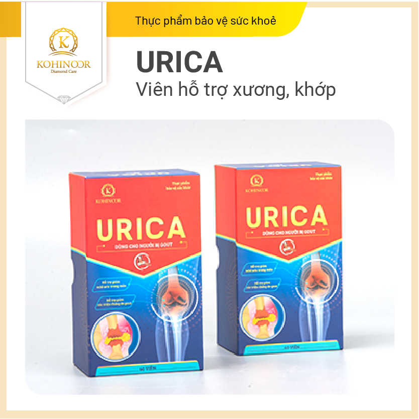Viên uống hỗ trợ xương khớp Urica (60 viên)