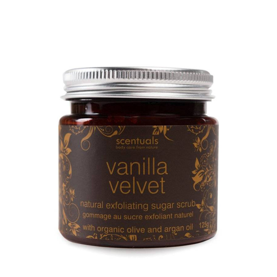 Tẩy Tế Bào Chết Vanilla Velvet Vanilla Velvet Natural Exfoliating Sugar Scrub Scentuals (125g)
