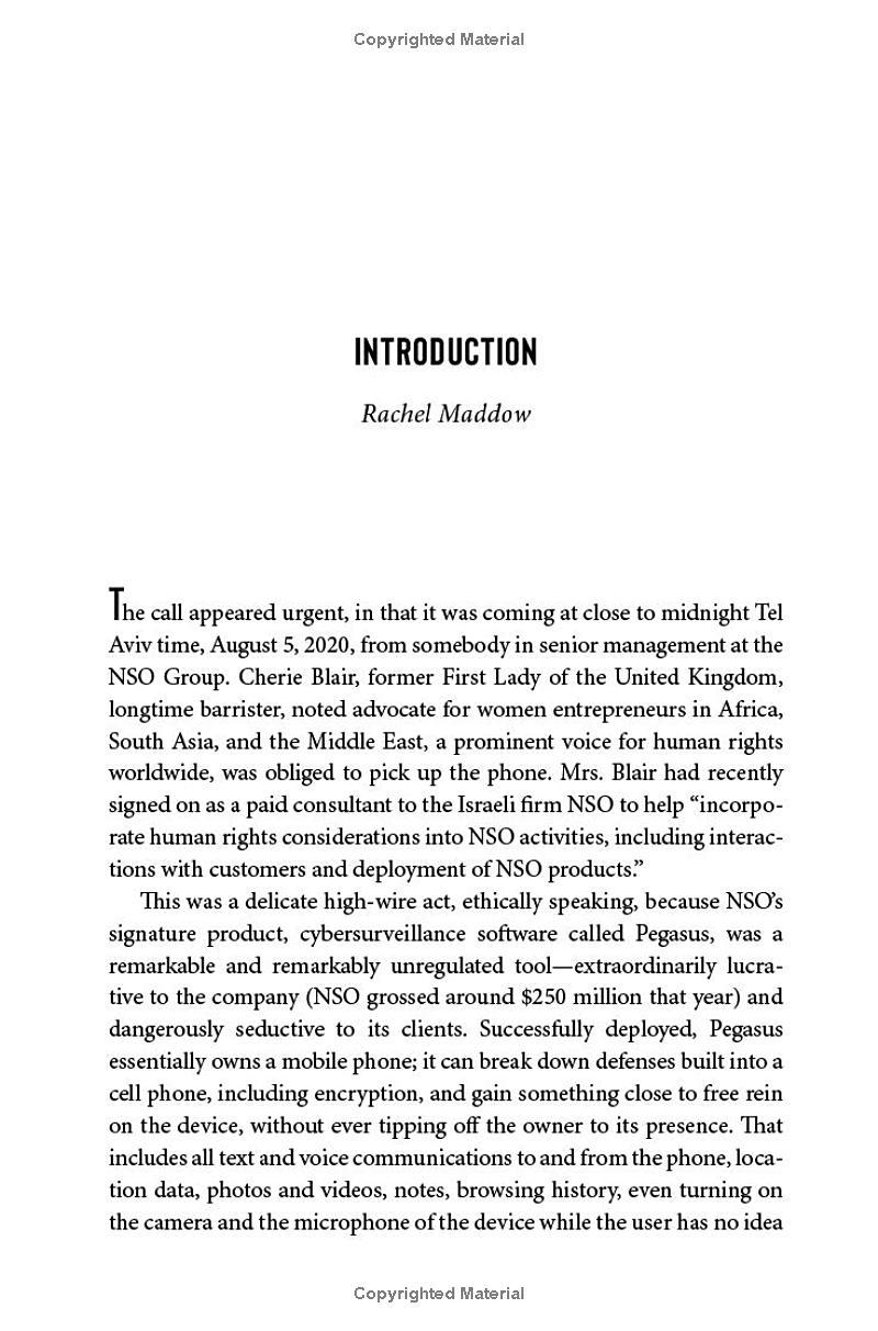 Sách ngoại văn: Pegasus - The Secret Technology That Threatens The End Of Privacy And Democracy
