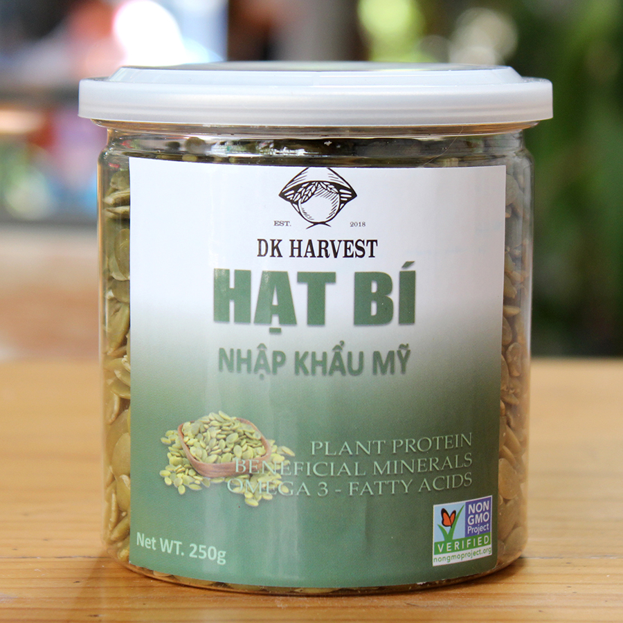 Hạt Bí Xanh DK Harvest (đã tách vỏ)