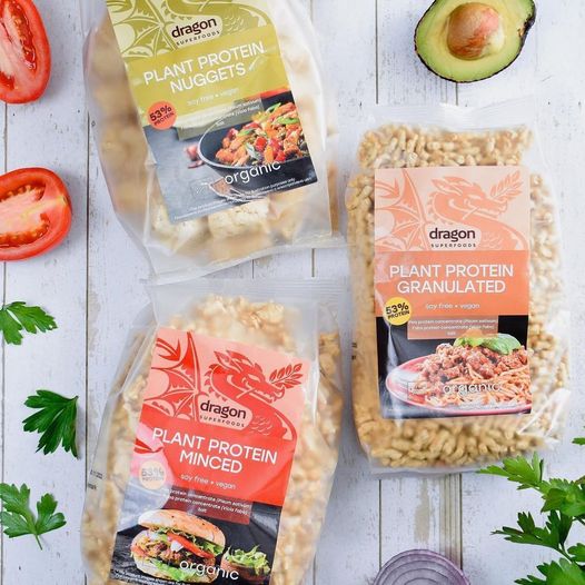 Thịt thuần chay dạng băm từ đậu thực vật hữu cơ Dragon Superfoods