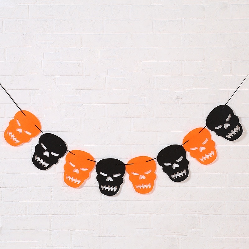 Dây treo trang trí tiệc Halloween phụ kiện trang trí sticker dán tường