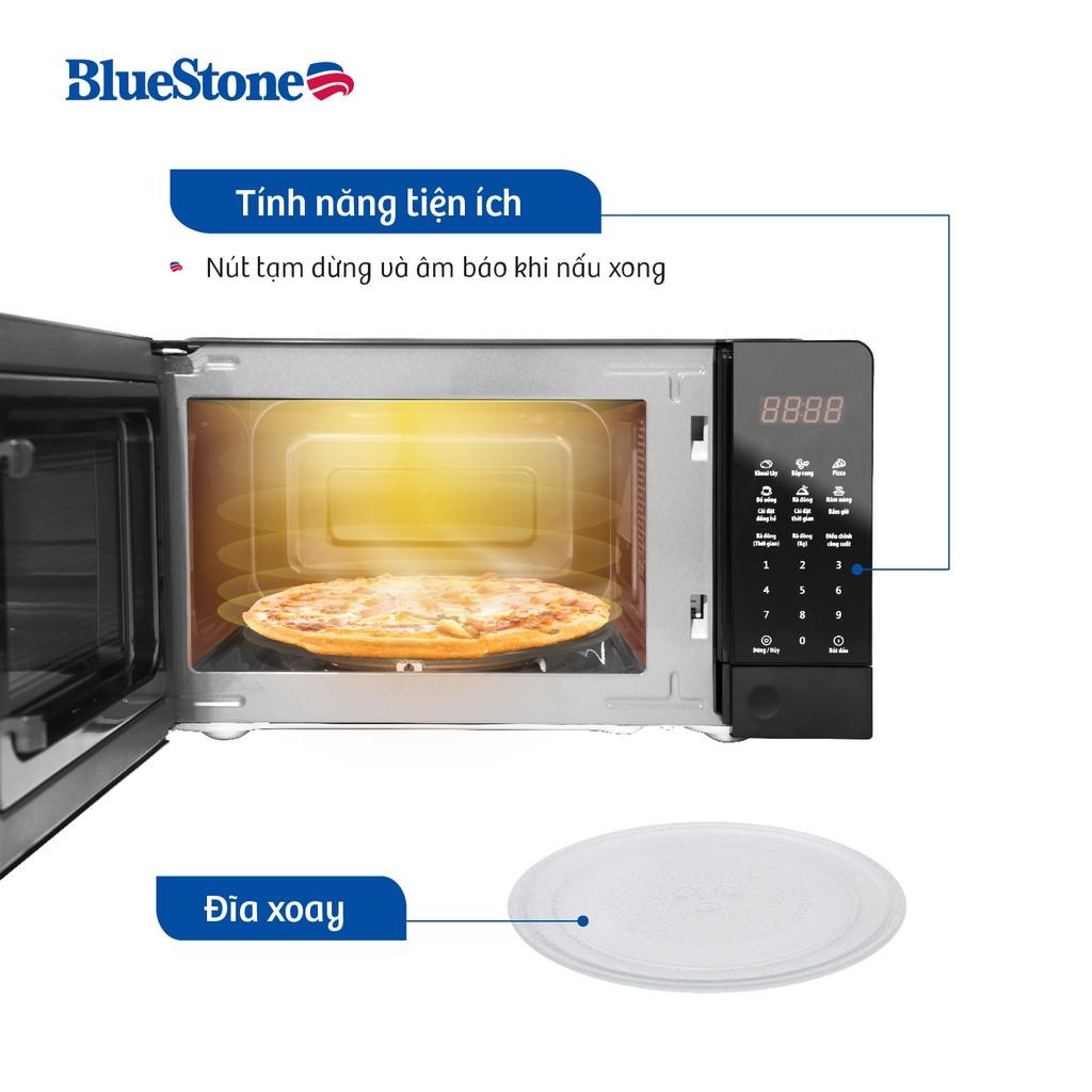 Lò Vi Sóng Điện Tử Bluestone MOB-7815, 20Lit-1100W, 8 chế độ nấu, Hàng chính hãng