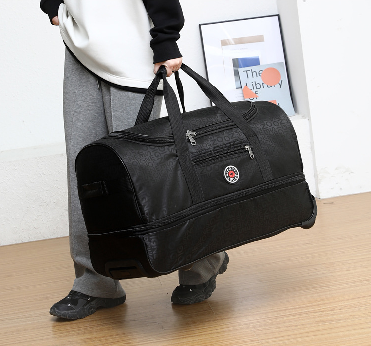 Túi Quai Xách Du Lịch Dạng Kéo Có Bánh Xe Dung Tích Lớn TRAVEL Wheel BAG