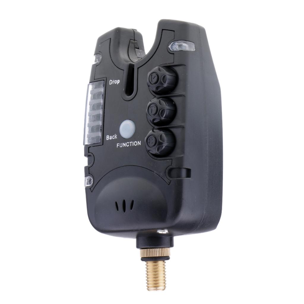 Fishing Bite Alarm LED Carp Indicator Adjustable Tone Volume Sound