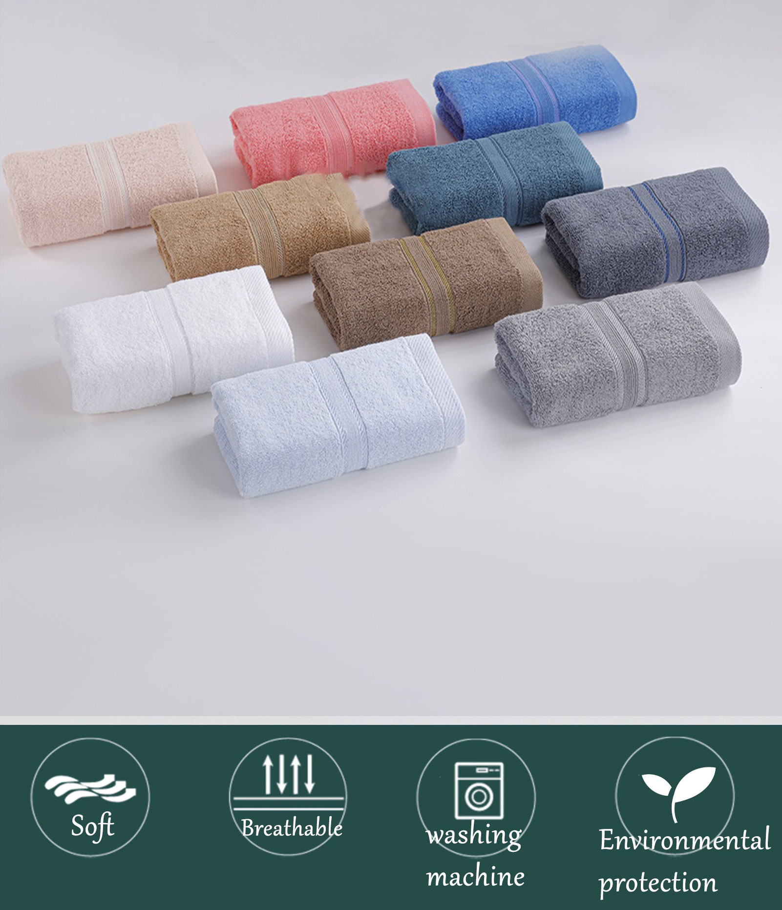 Khăn tắm cotton mềm mại cho gia đình , khách sạn ,du lịch hàng việt nam