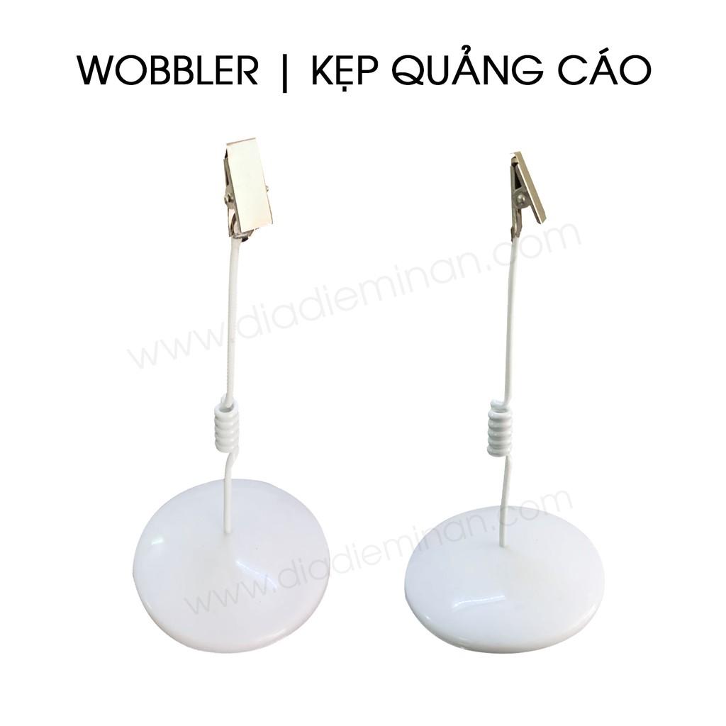 Wobbler để bàn, wobbler quảng cáo, Kẹp quảng cáo để bàn