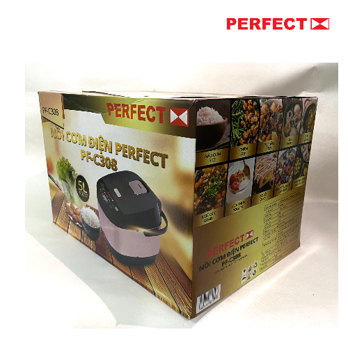Nồi Cơm Điện Tử Perfect PF-C308 - Hàng Chính Hãng