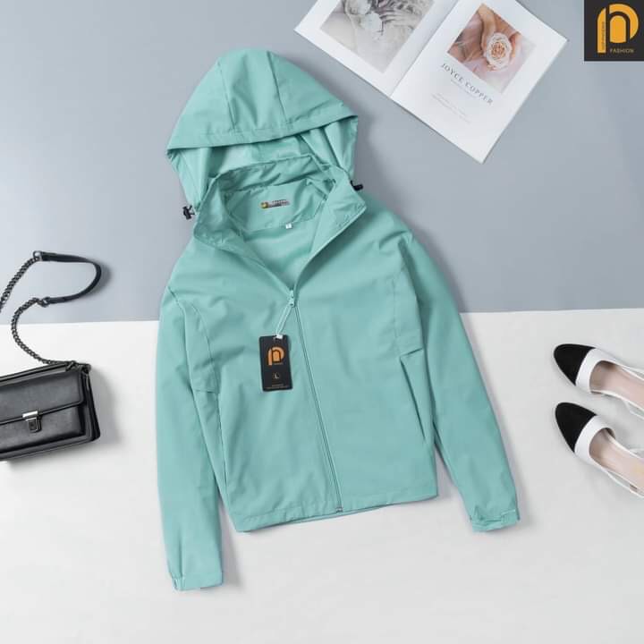 ÁO GIÓ NỮ 2 LỚP LƯỚI VẢI GIÓ CHỐNG THỐNG NƯỚC