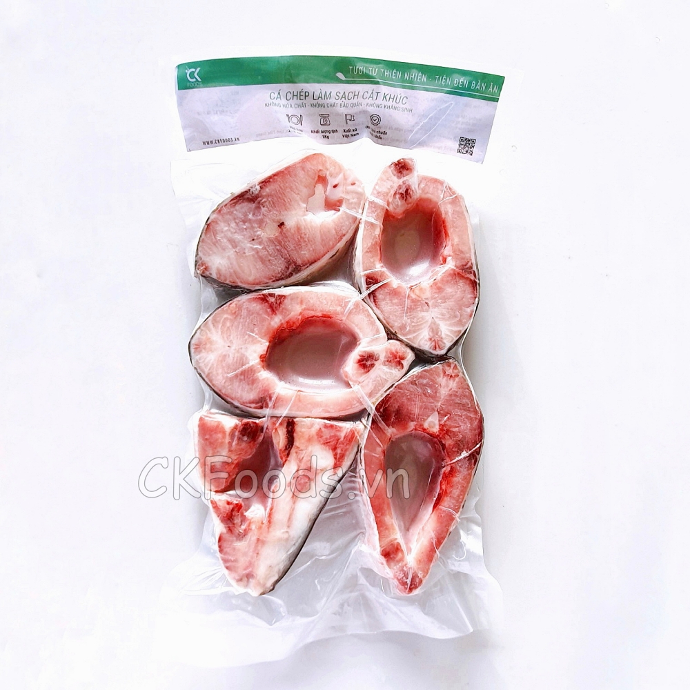 Cá chép cắt khúc - CKFoods - 1 kg